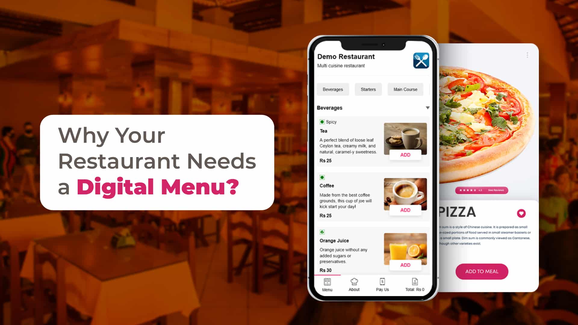 Why your Restaurant Needs a Digital Menu?