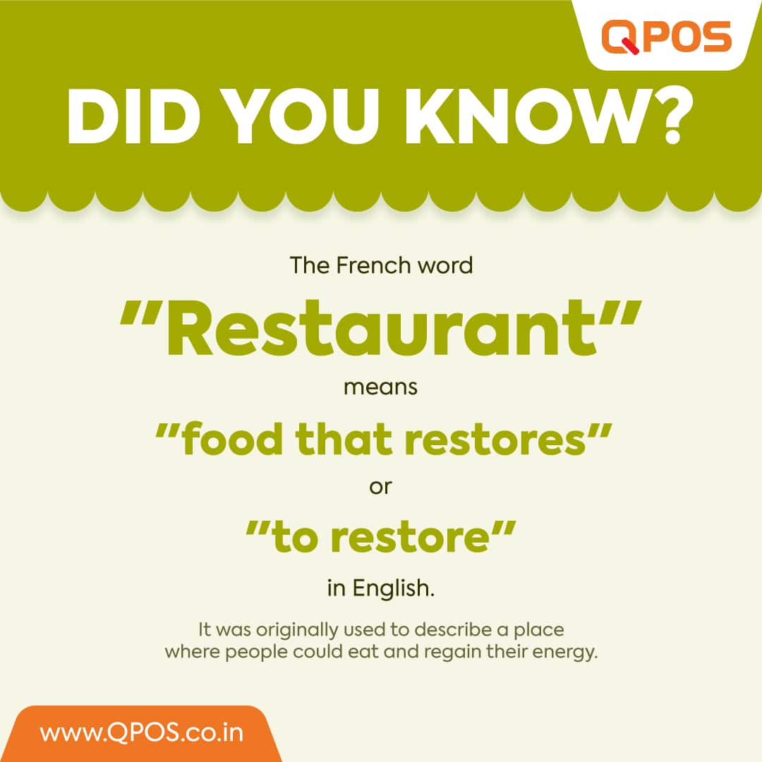 Did you know? Restaurant