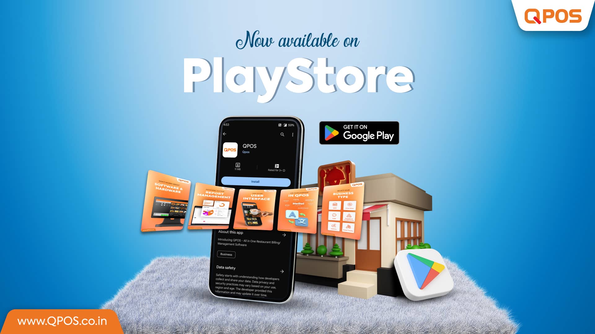 Food and Beverage Business Billing APP