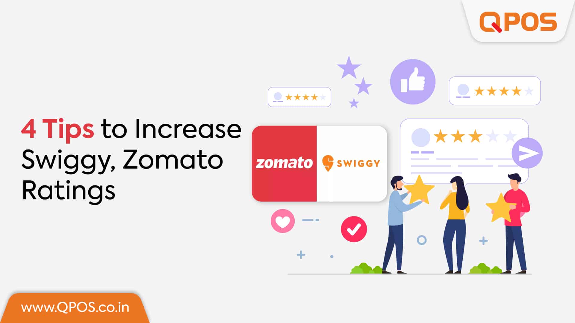 4 Tips to Boost Your Restaurant Zomato & Swiggy Ratings