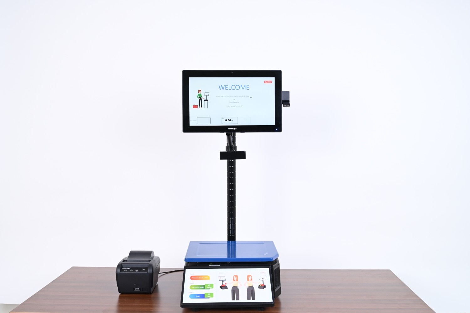 AI self-checkout system with computer vision for faster retail billing